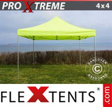 Evenemangstält FleXtents Xtreme 4x4m Neongul/Grön