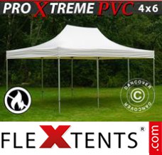 Evenemangstält FleXtents Xtreme Heavy Duty 4x6m, Vit