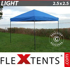 Evenemangstält FleXtents Light 2,5x2,5m Blå