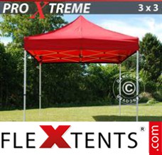 Evenemangstält FleXtents Xtreme 3x3m Röd